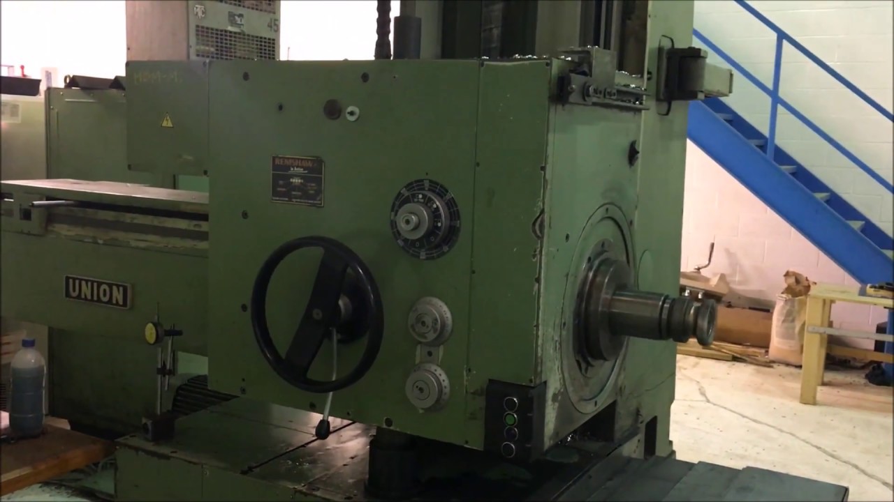 WMW Union BFT 102 Horizontal Boring Mill