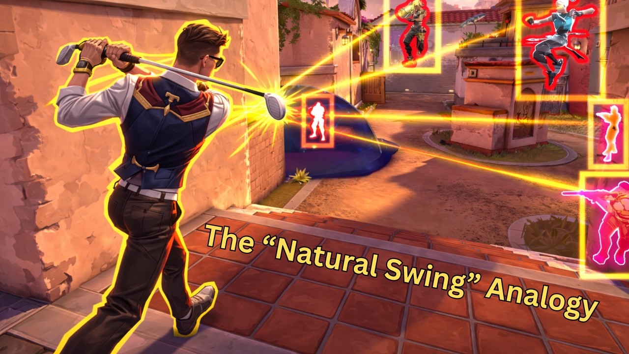 The “natural swing” philosophy will change how you play Valorant.