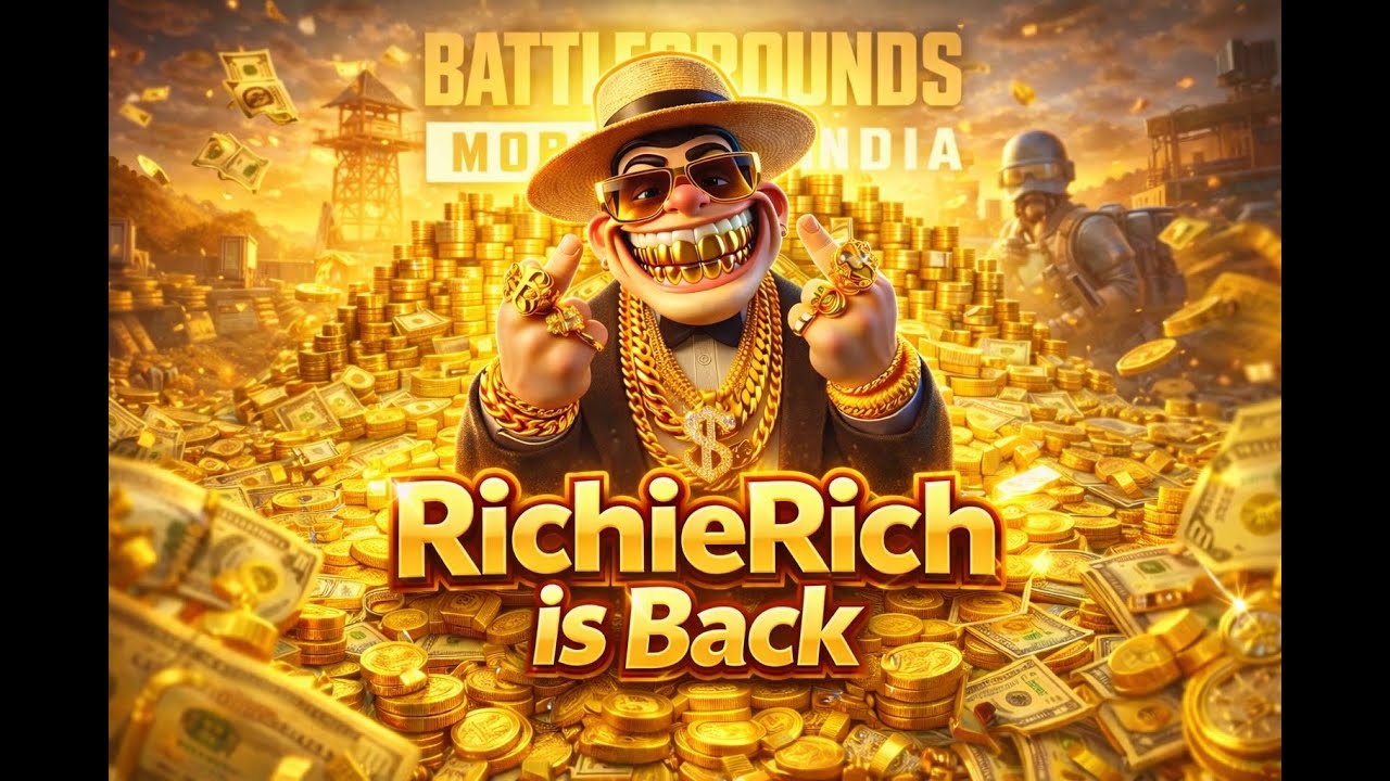 RichieRich is back 💀 | Ready to dominate the lobby 👻| #bgmi #bgmilive #livestream