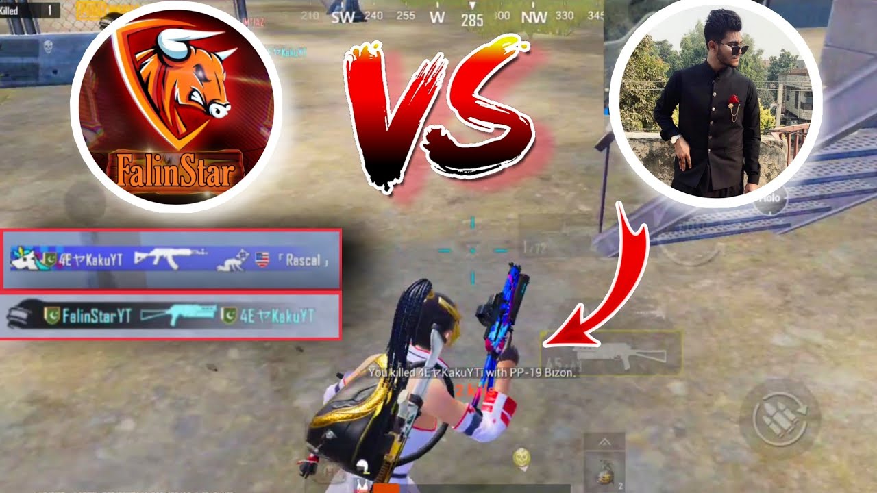 4E Kaku Yt vs FalinStar 😱 || 1V1 FIGHT IN MILITARY BASE