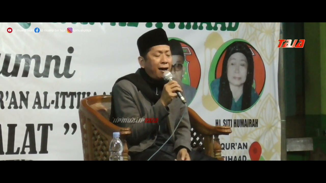 H Engkos Koswandi, Qori Nasional Bersuara Merdu | Haflah Ponpes Al Qur'an Al Ittihaad Tasikmalaya