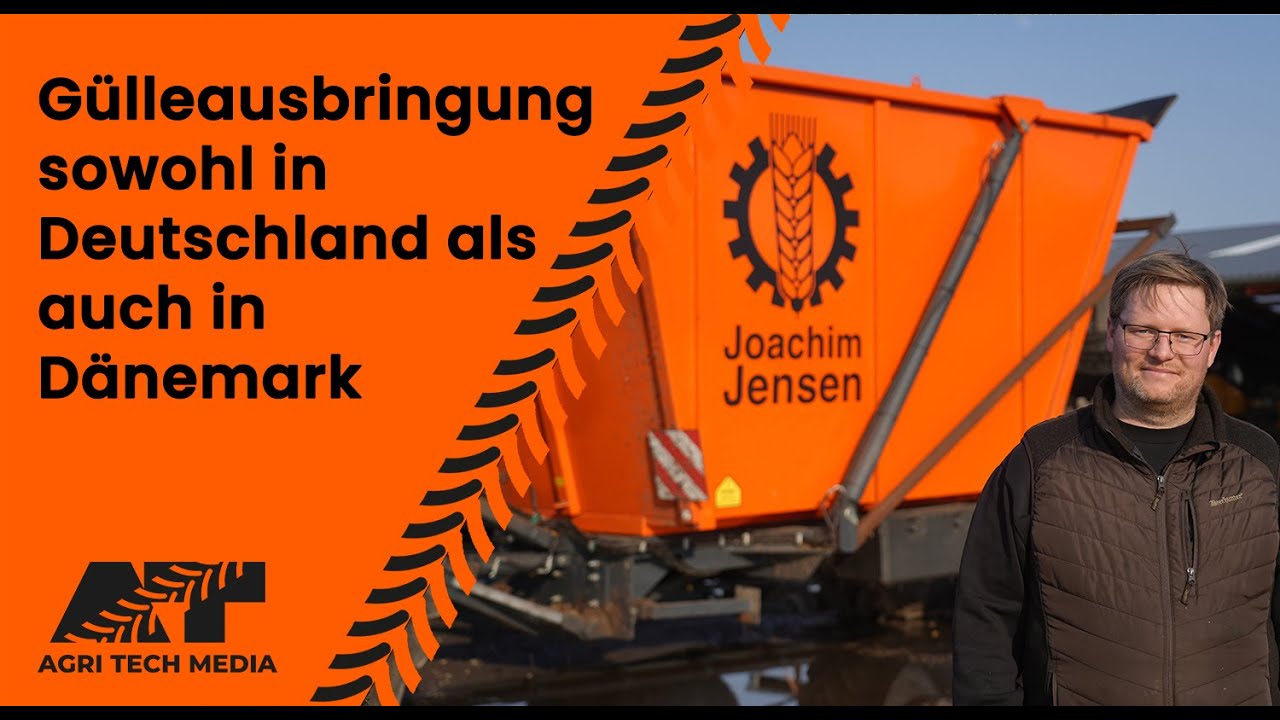 🇩🇪 Gülleausbringung sowohl in Deutschland als  auch in  Dänemark