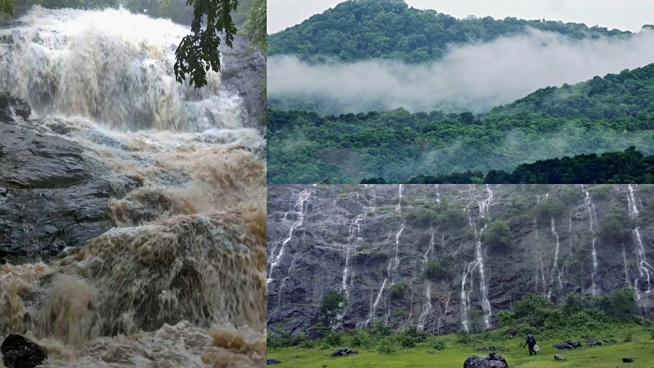 Yeoor Hills Waterfalls, Thane West, Maharashtra (Monsoon) | Borivali National Park | SGNP | येऊर