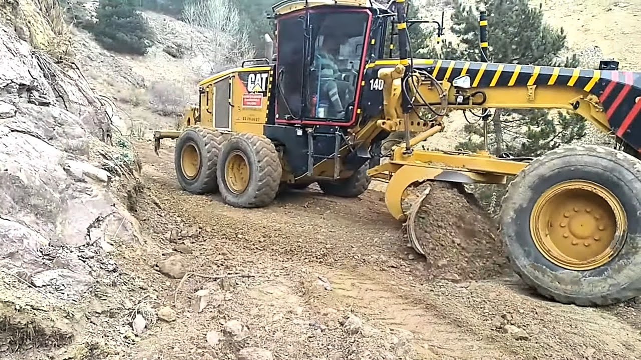 CAT 140M KAYA CANAVARI(rock monster)grader #snow  #keşfetbeni&ouml;ne&ccedil;ıkar #nasılyapılır #buldozer #dozer