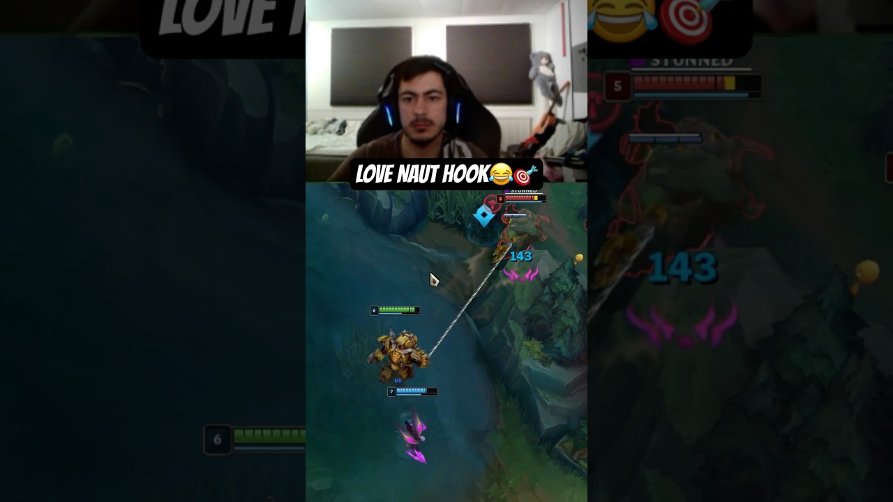 Naut Hook And Dive Insanity 🤯💥 #nautilus #leagueoflegends #league