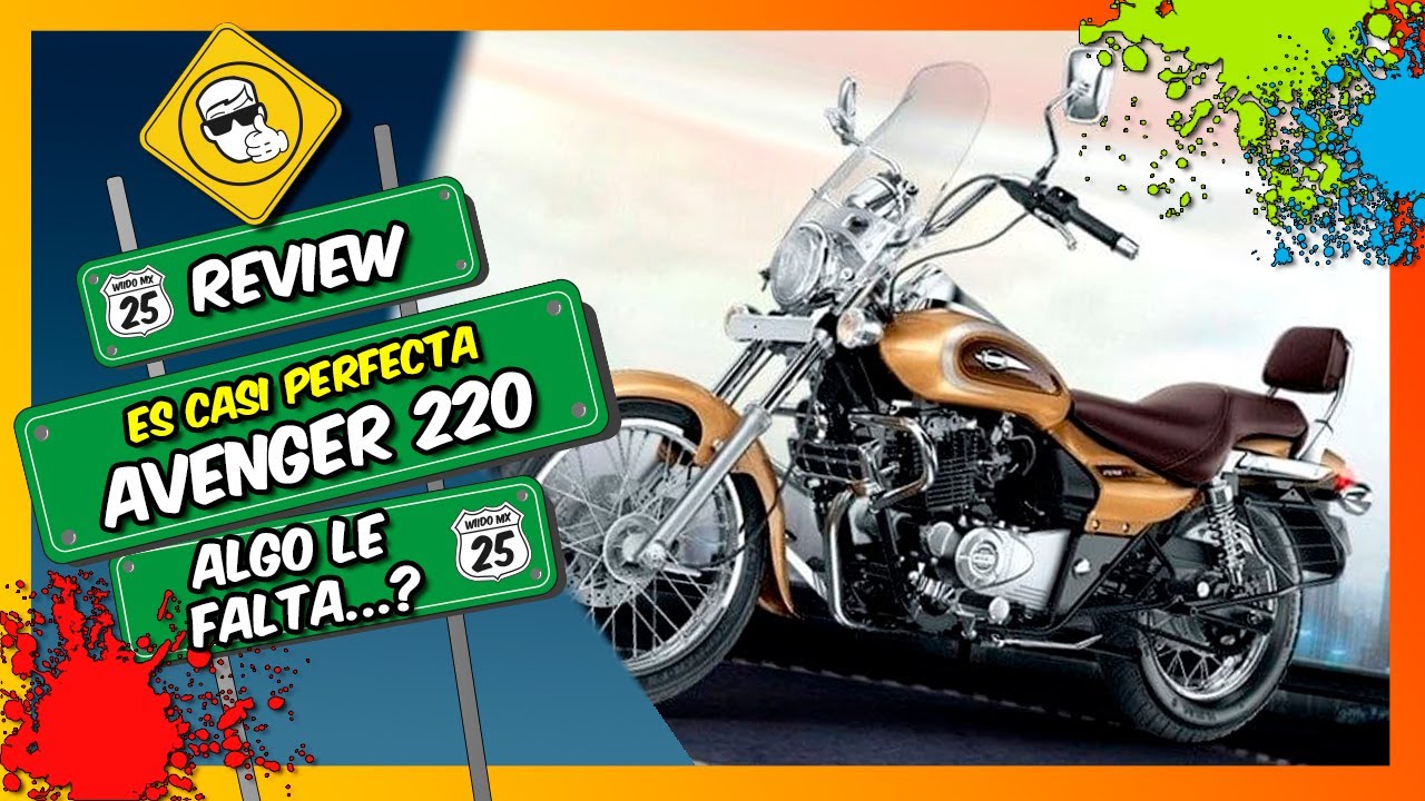 Es casi PERFECTA...que le falta a la ....BAJAJ AVENGER 220
