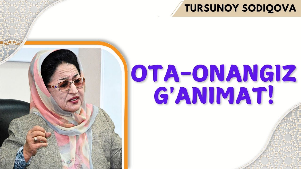 TO'RT O'G'ILNING UYIGA SIG'MAGAN, MEHR KO'RMAGAN ONA | TURSUNOY SODIQOVA