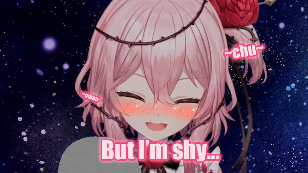 Chat asks Rosemi for a kiss in her ASMR stream