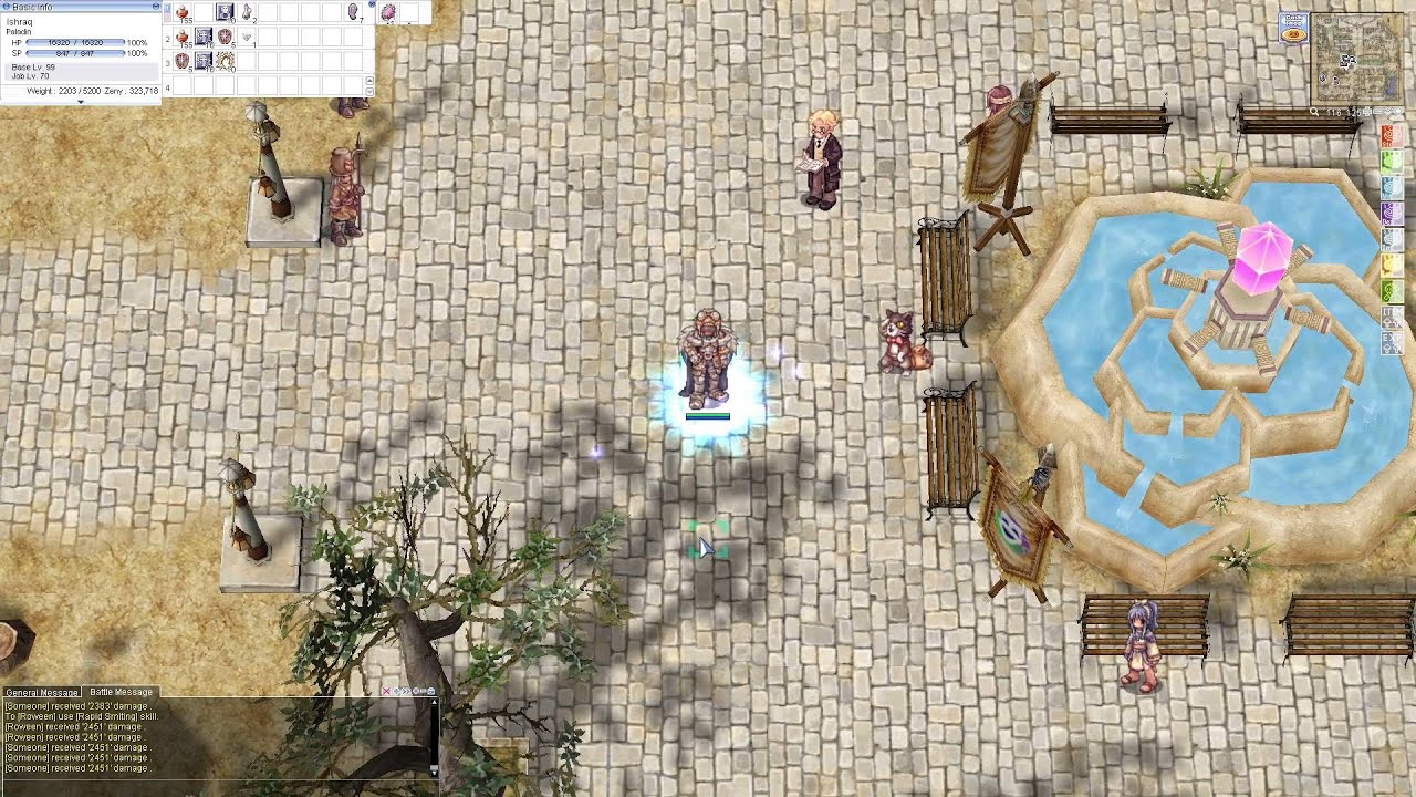 Ragnarok Online [iRO] - High Swordman to Paladin Leveling Journey 1-99 - Sv Chaos Full