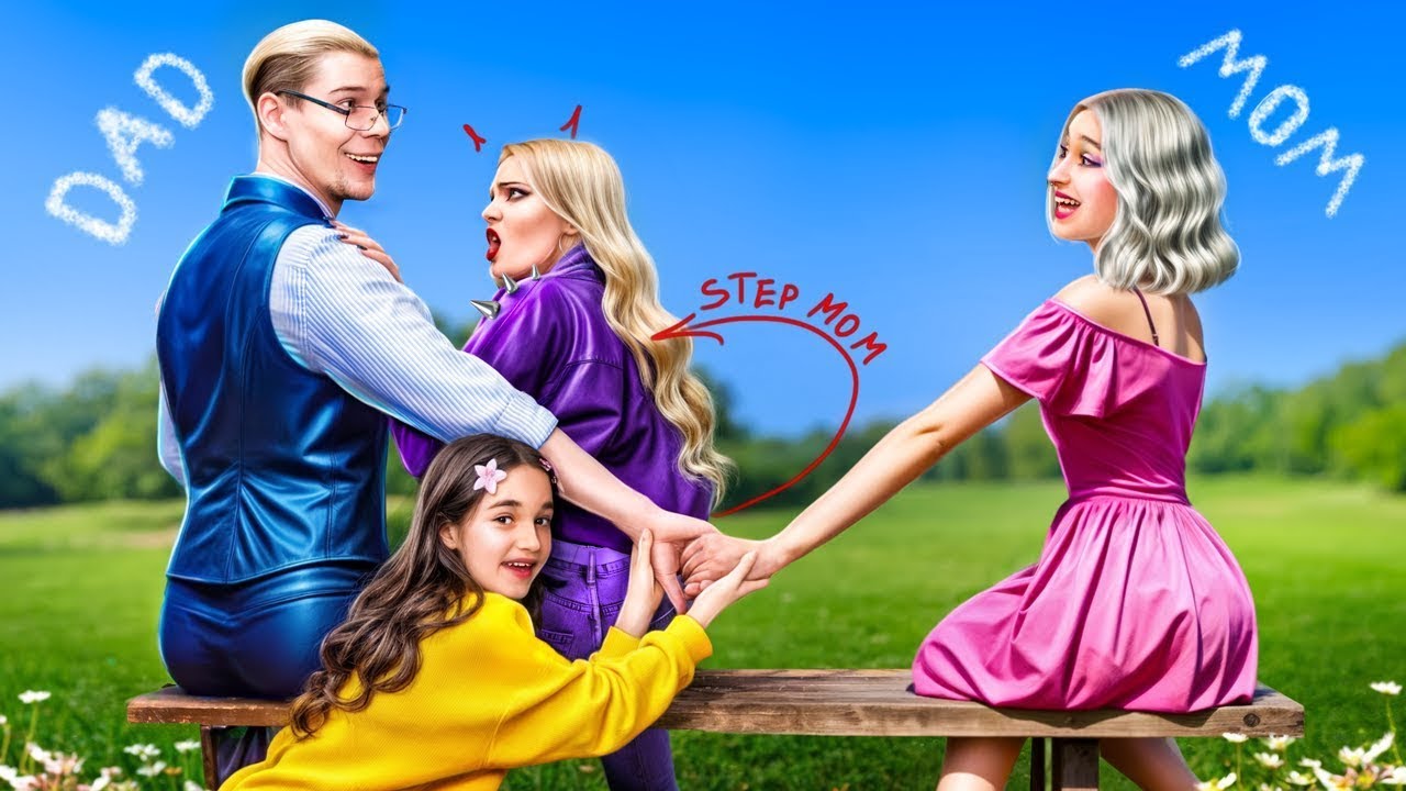 Dochter vs Stiefmoeder! Mijn Stiefmoeder Haat Me!