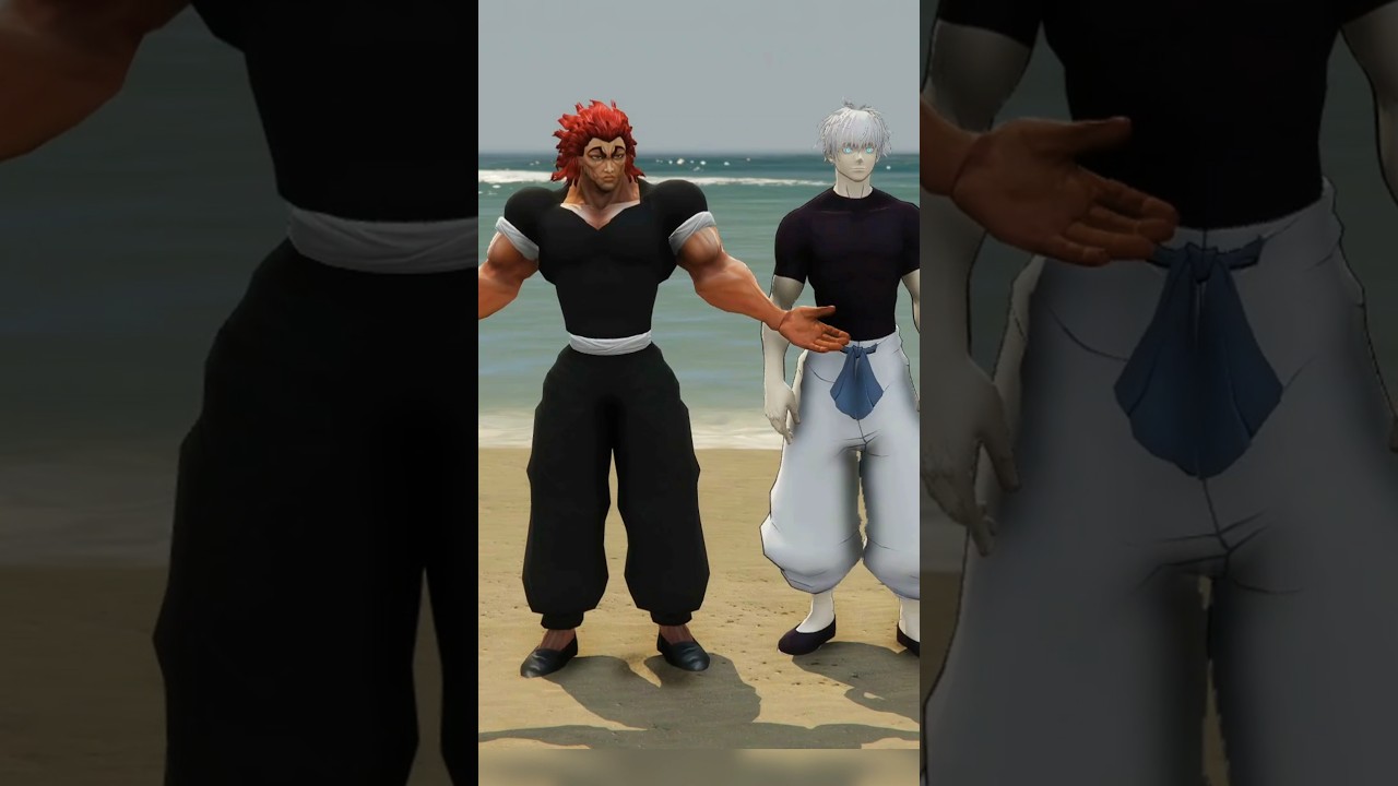 TEAM GOKU VS TEAM GOJO - WHO HAVE MORE POWERFUL TRANSFORMATION | #Shorts | #gta5 | #gaming