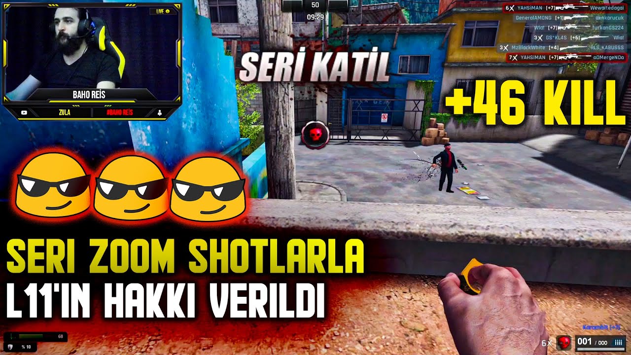 L11A3 QUİCK MAKİNASIYLA +46 KILL😎😎😎 / FAVELA HERKES TEK NİŞANCI(GAMEPLAY) / ZULA