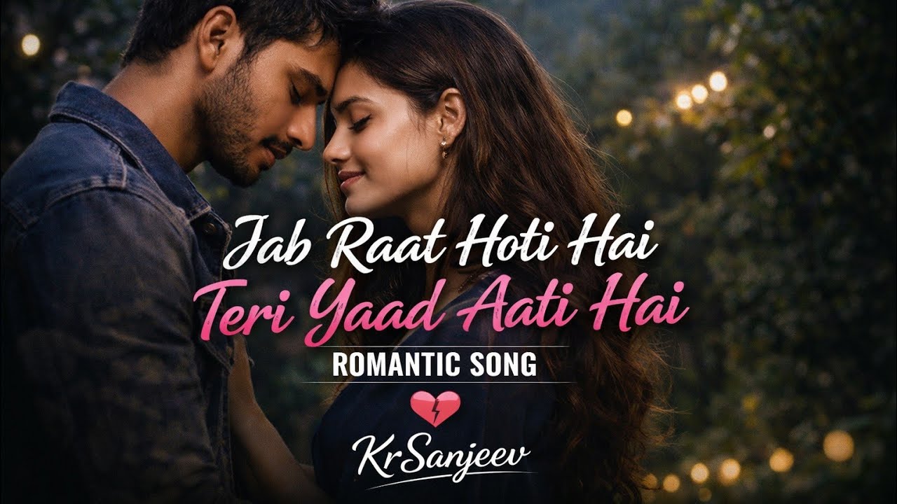 Jab Raat Hoti Hai Teri Yaad Aati Hai | Hindi Romantic Song | Heart Touching Bollywood Love Song 2026