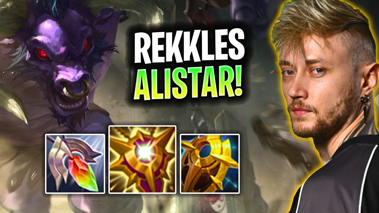 REKKLES IS A MONSTER WITH ALISTAR! | LR Rekkles Plays Alistar Support vs Rell!  Season 2025