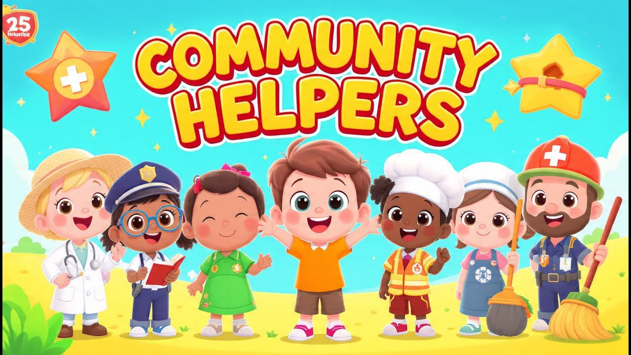 Community Helpers for Kids 👩‍⚕️👩‍🏫 | Learn Community Helpers & Their Jobs | Preschool | Kidora