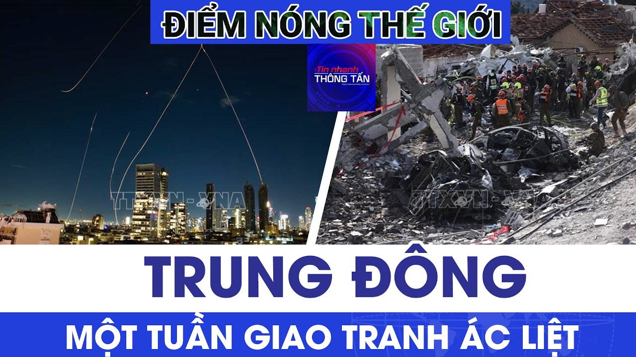 Một tuần giao tranh ác liệt ở Trung Đông; Israel nới lỏng một số hạn chế | Tin nhanh Thông tấn