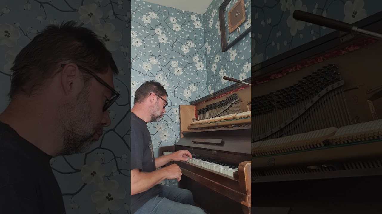 HURT - on a piano that was Hurt by time