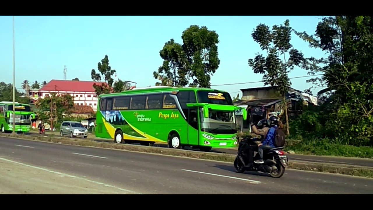 JETBUS 3+ PERTAMA DI LAMPUNG!!Puspa Jaya Jet Bus 3+(cinematic)