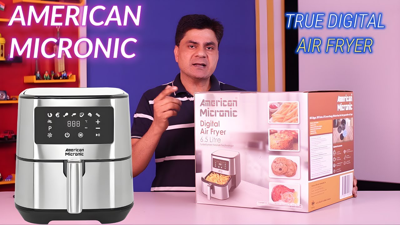 American Micronic 6.5 L Air Fryer | Unboxing & Review | Should you buy?