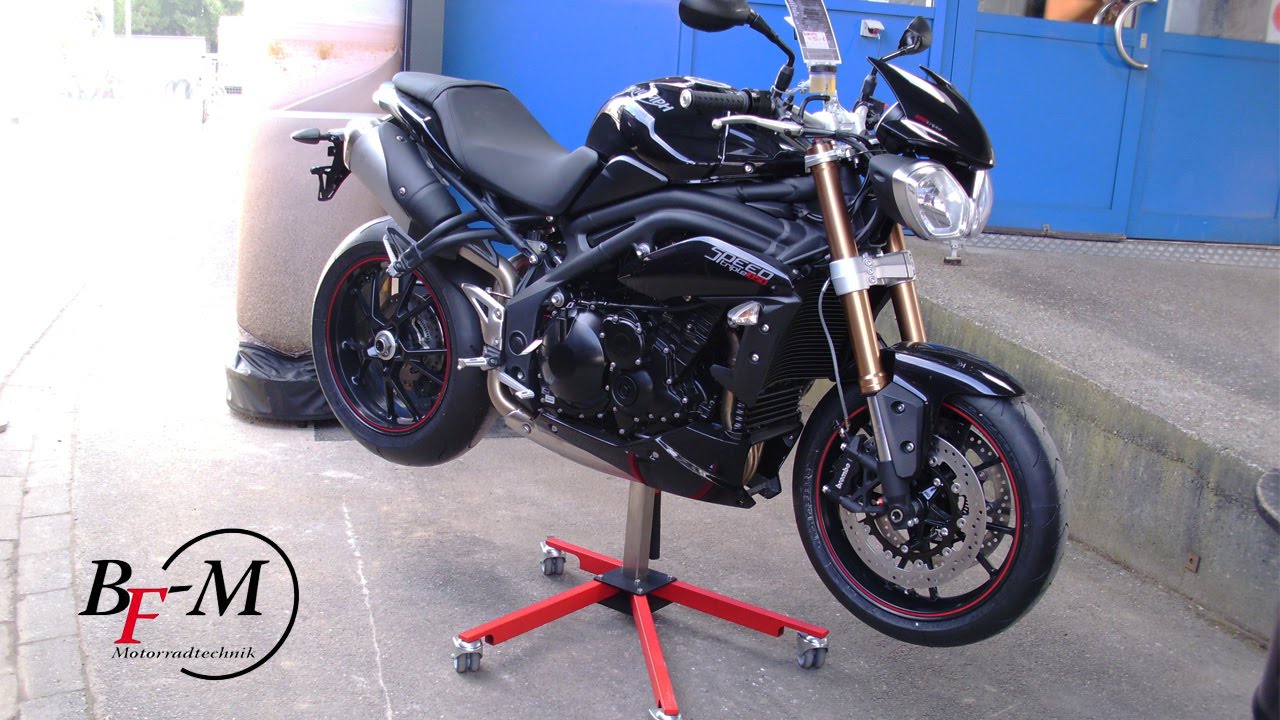 BlueLift I Triumph Speed Triple I 2013 - 2016 I Zentralst&auml;nder