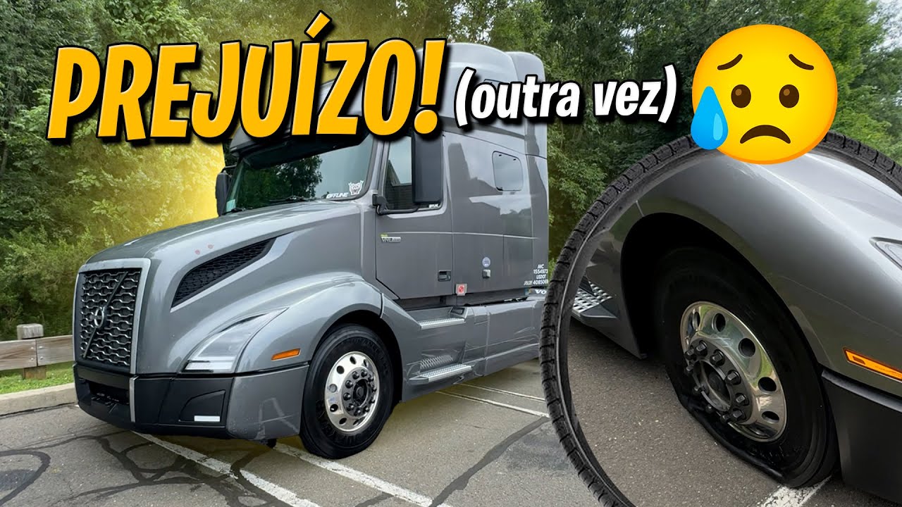 FOI TRISTE VER O CAMINHÃO ASSIM