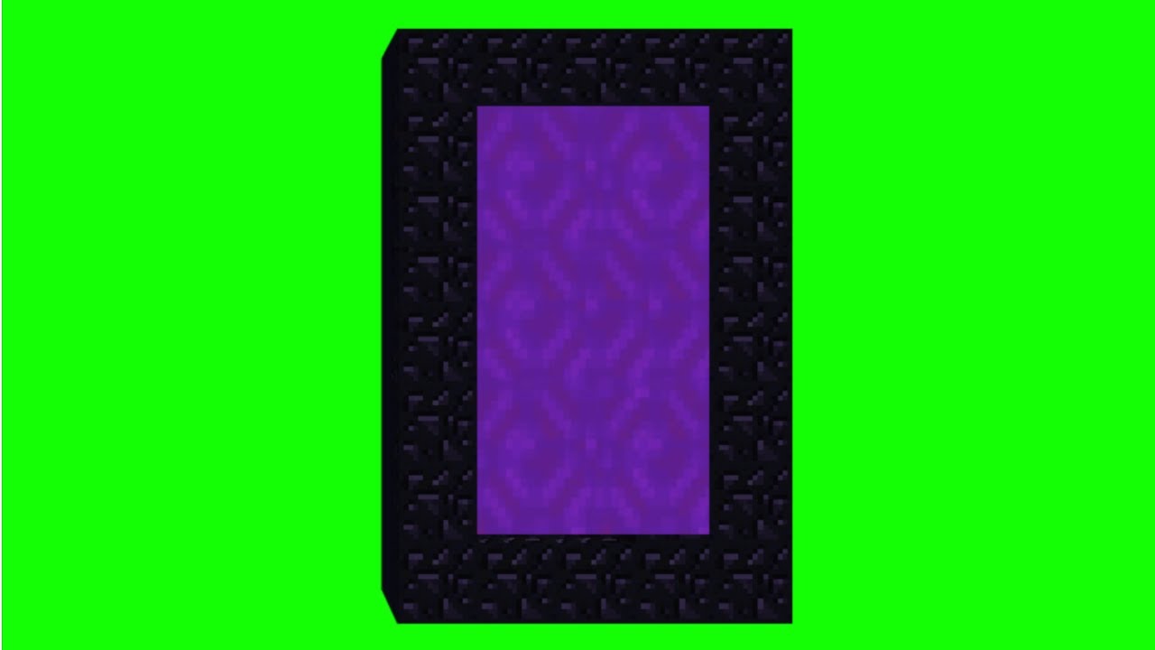 Nether Portal - Green Screen Effect
