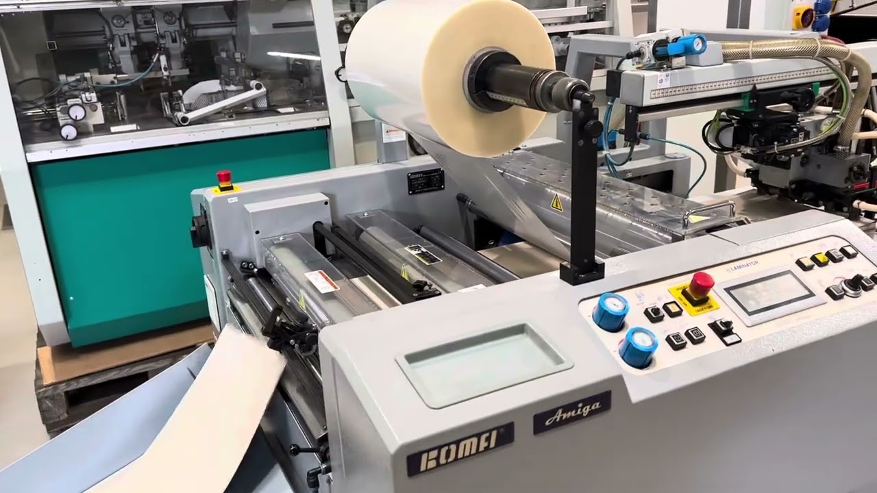 Komfi Amiga 52 laminating machine