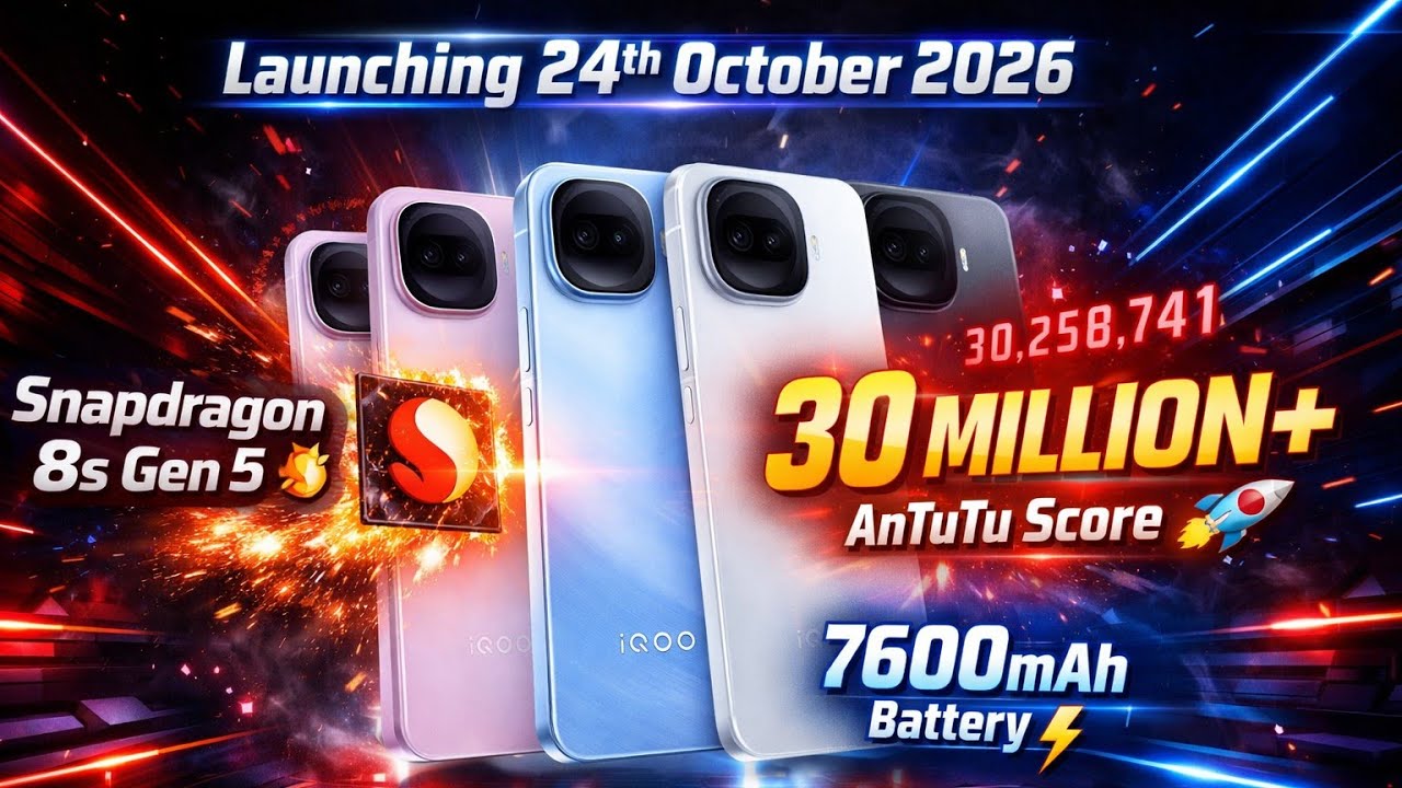  iQOO-15R🔥The Beast ||| 30M AnTuTu 😱 Snapdragon 8 Gen 5 Monster!!