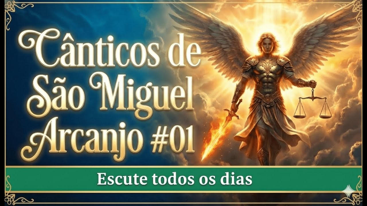 ❤️ SÃO MIGUEL ARCANJO: 🎶Cânticos de Proteção e Guerra Espiritual (Álbum Completo) #01
