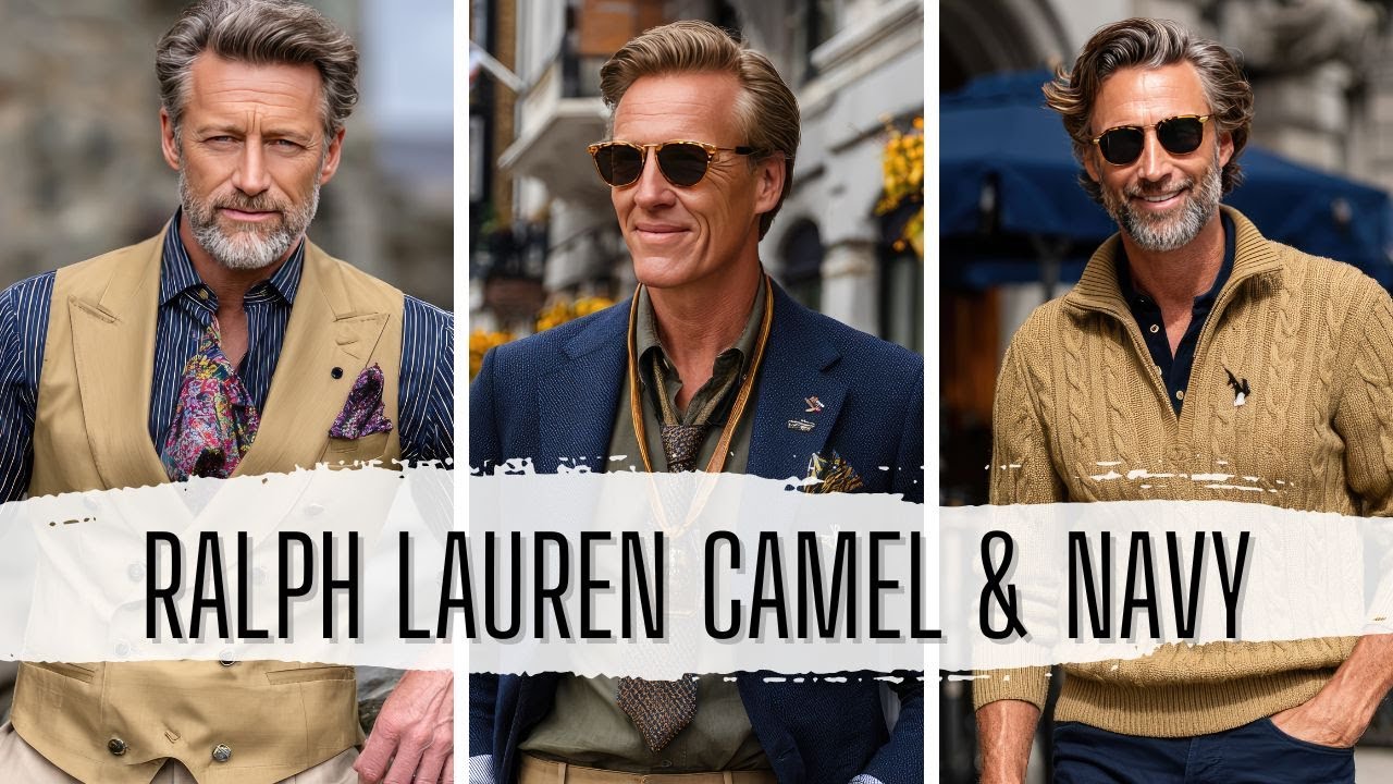 🐎 Timeless Style 2026: Iconic Ralph Lauren Camel & Navy Outfits for Men 40+ Inspiration