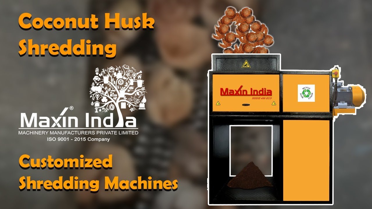 Dry Coconut Husk Shredder, Coconut Husk Crushing, #DryCoconuthuskcrusher, #DryCoconuthuskshredding,