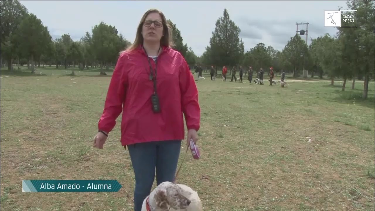 Curso de adiestrador canino de la RFEC en canal caza y pesca