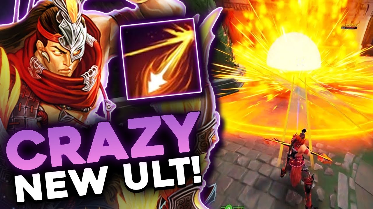 HOU YI ULT MAKES A WALL NOW?! - Smite 2 Joust