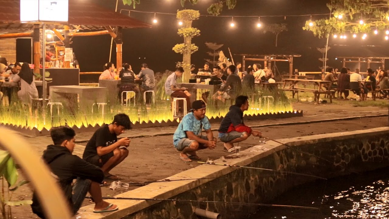 Dulu angker sekarang tempat mancing dan hang out hits di Tulungagung, Balong Kawok
