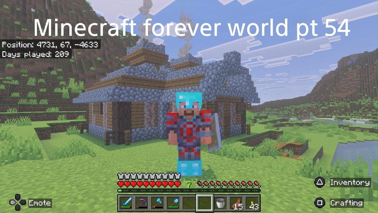 Minecraft forever world pt 54
