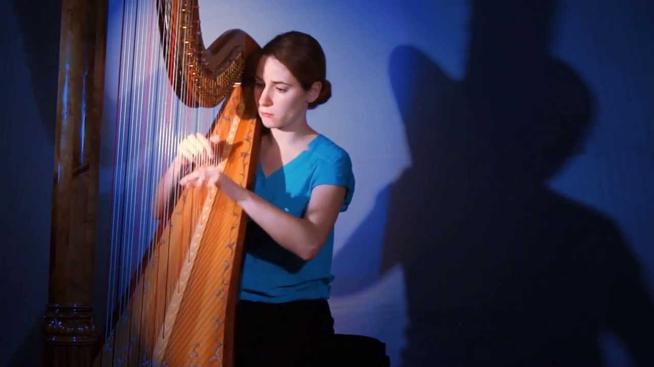 Bach Italian Concerto BWV 971 - Maia Darme (Solo Harp)