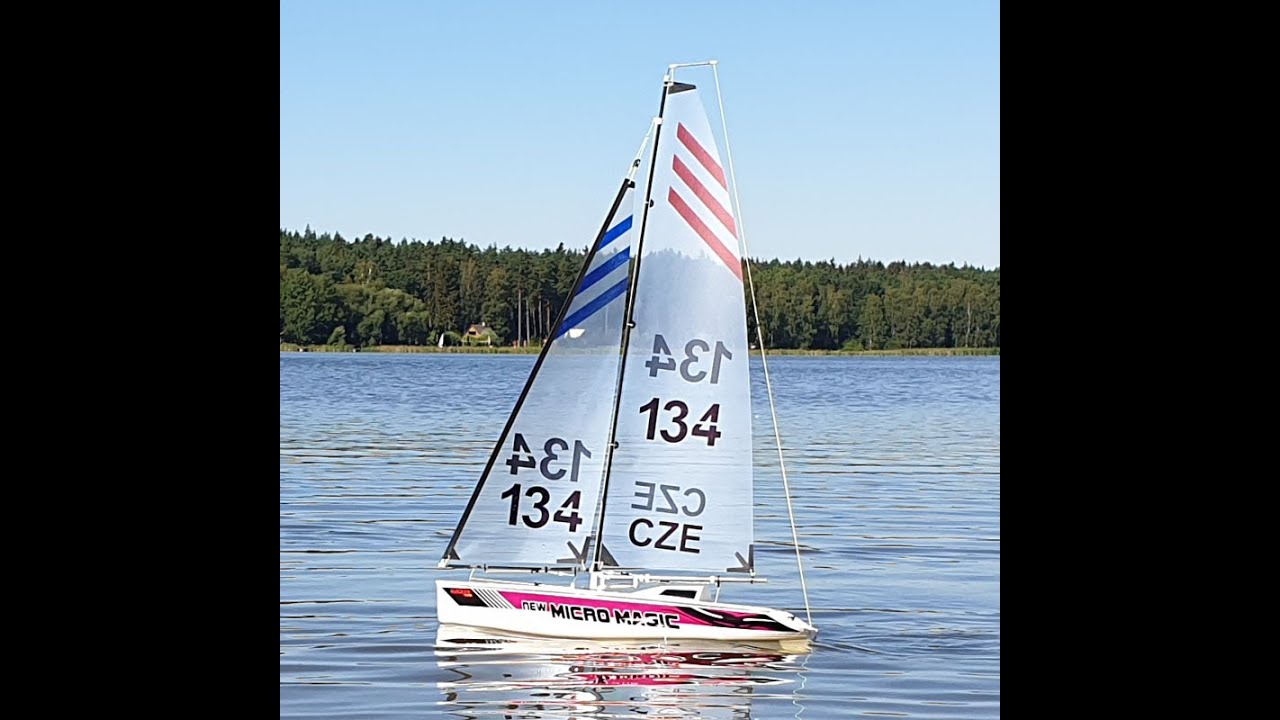 Präsentation des RC Segelboots Micro Magic: