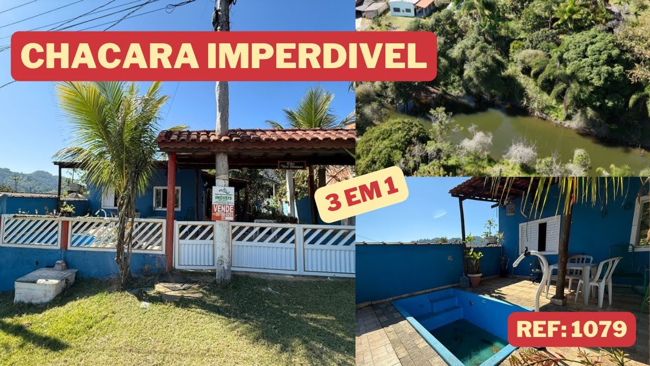REF. 1079, CHACARA IMPERDIVEL EM ITARIRI - SP, POR R$189.000,00.
