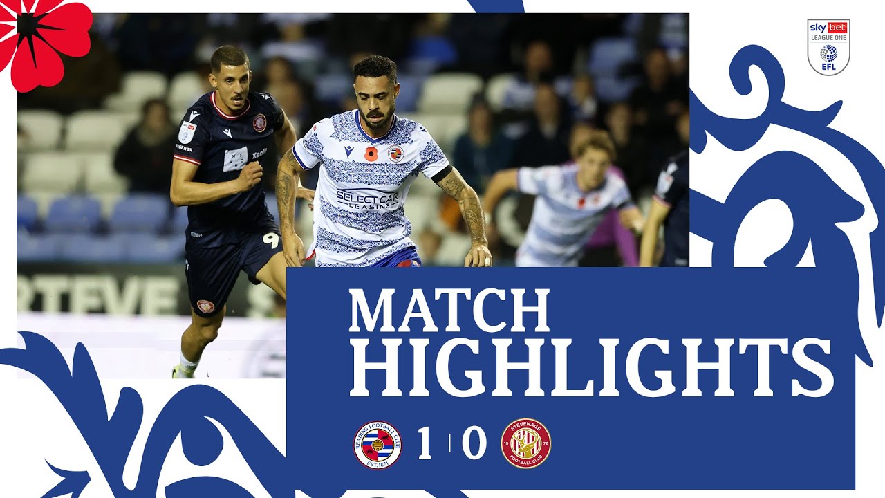 HIGHLIGHTS | Reading 1-0 Stevenage