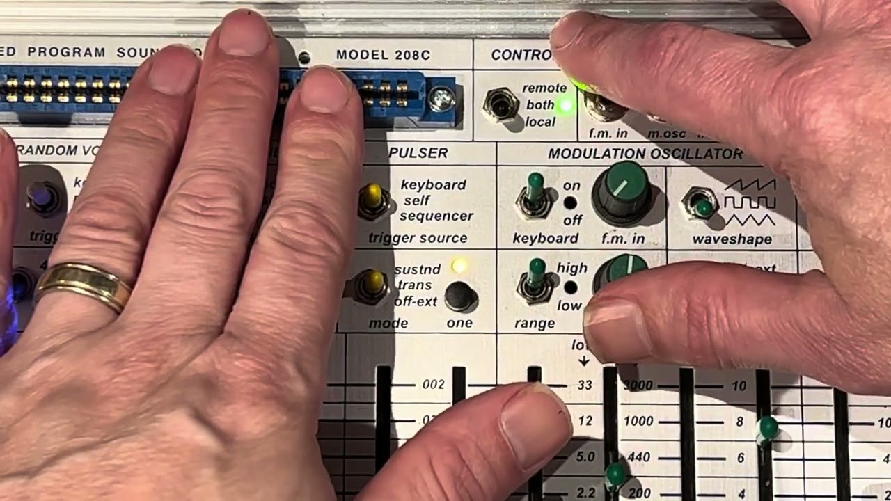 The Buchla 208 Card Slot explained