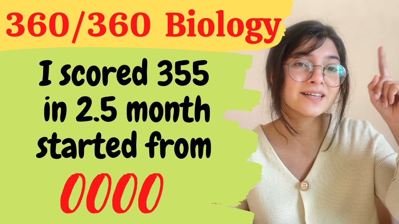 How to score 360/360 In Biology🤫🤫NEET2023|Study Plan for 3 months|#mbbs #study #studyhard #neet