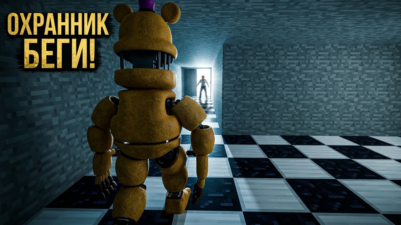 АНИМАТРОНИКИ ПУГАЮТ ОХРАННИКА FNAF COOP ГАРРИС МОД ► Garry's Mod