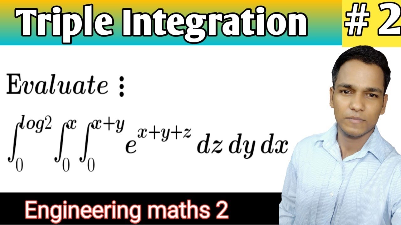 1.3.1 triple Integration Engineering maths 2 in hindi