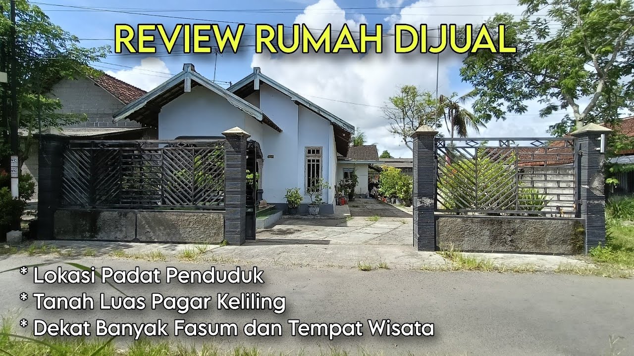 Review Rumah DIJUAL Siap Huni , Lokasi Dekat Area Wisata 