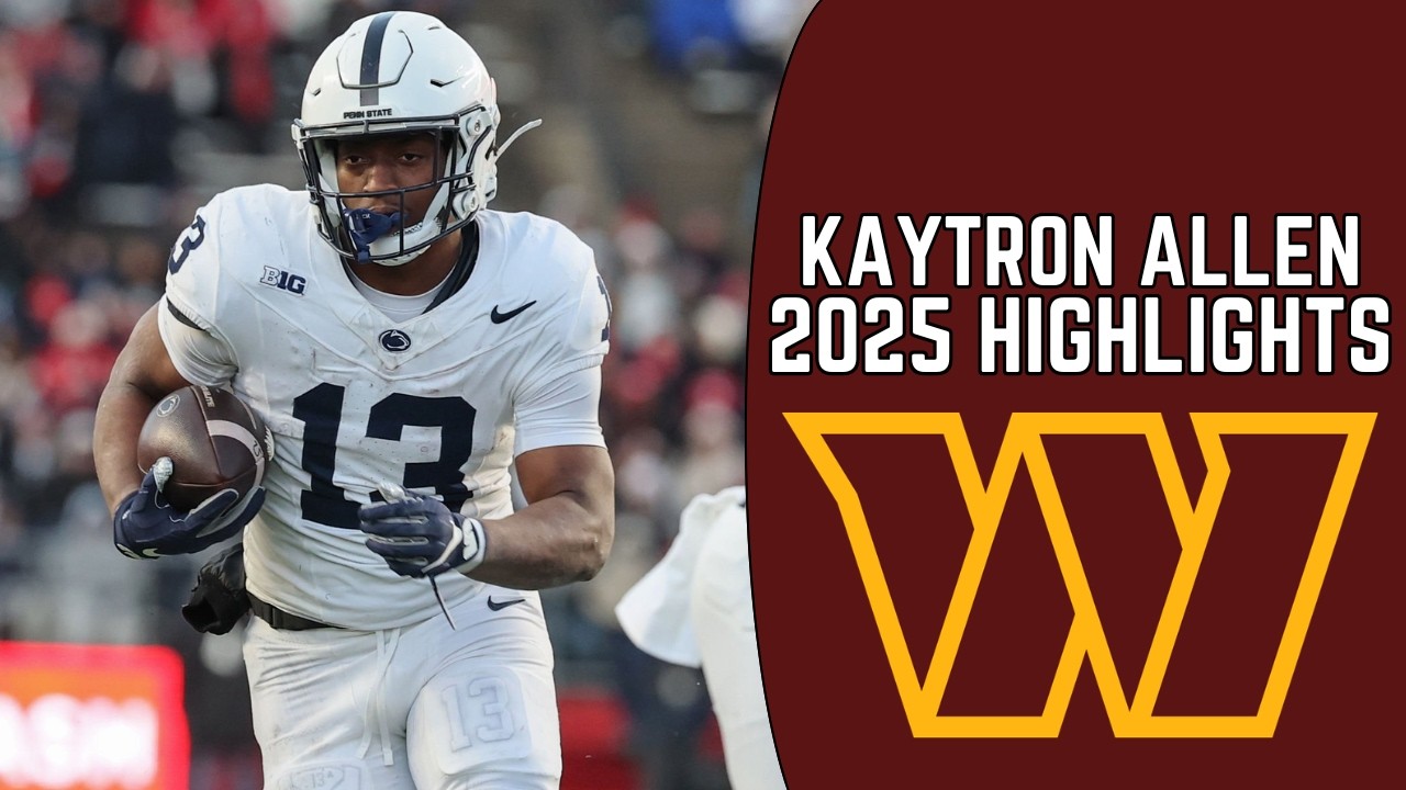 Kaytron Allen Highlights 🔥 | Welcome to the Commanders