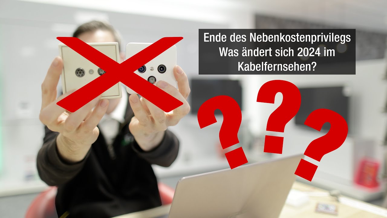 Ende des Nebenkostenprivilegs: Ende des Kabelfernsehens? Wir beantworten die Fragen!