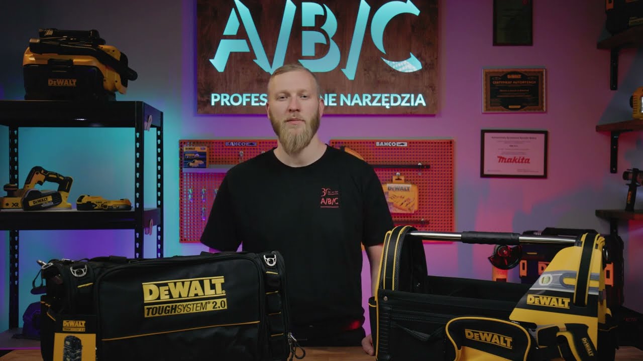 TORBY DEWALT DO PRZECHOWYWANIA NARZĘDZI