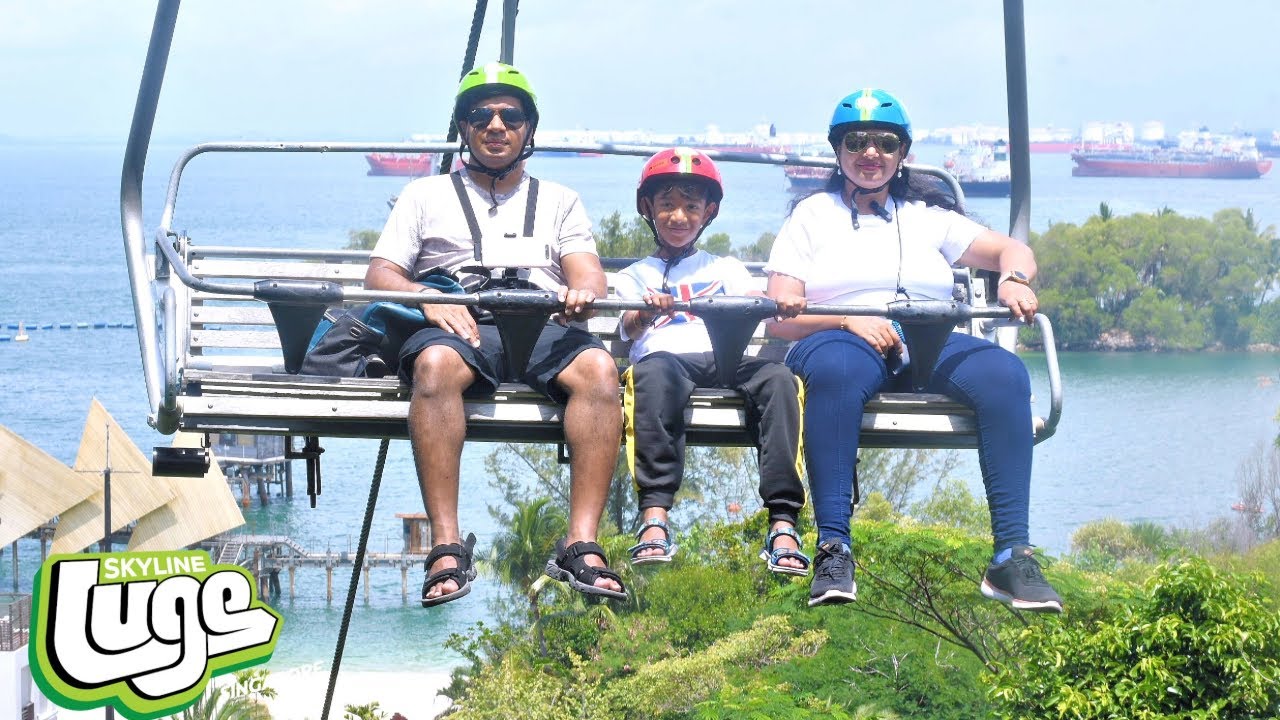 Singapore Luge Best Trourist Attraction  #joyfamilyclub
