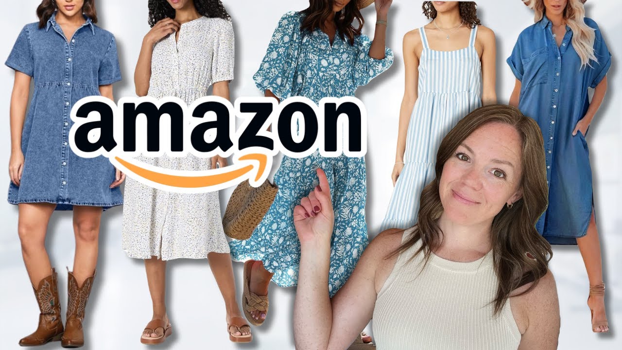 Huge SUMMER Dress Haul from Amazon!  (try-on & HONEST review!)