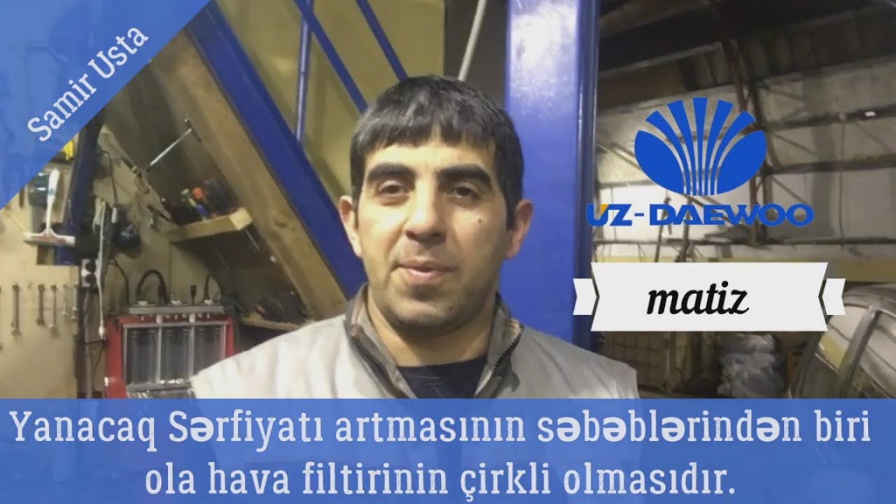 Yanacaq sərfiyatının artmasına səbəb olan hava filtiri